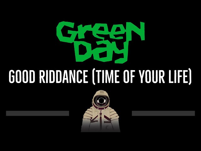 Green Day • Good Riddance (Time of Your Life) (CC) 🎤 [Karaoke] [Instrumental] class=