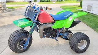 Finally...I Bought a Kawasaki Tecate 3 250cc Three Wheeler (Liquid Cooled, 2stroke Beast)