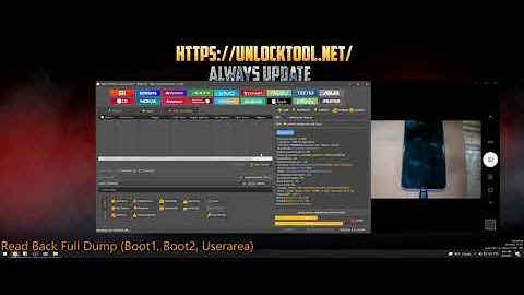 Read Dump File Full MTK  Boot1  Boot2  Userarea By Unlocktool  Usb Connect Only