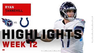 Ryan Tannehill \& Titans Make a Statement vs. Colts | NFL 2020 Highlights