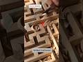 Satisfying Wood Carving Process | #shorts #shortsfeed #satisfying #woodworking #wood