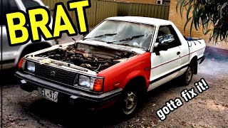 Fixing The Subaru Brat \/ Brumby Barn Find!