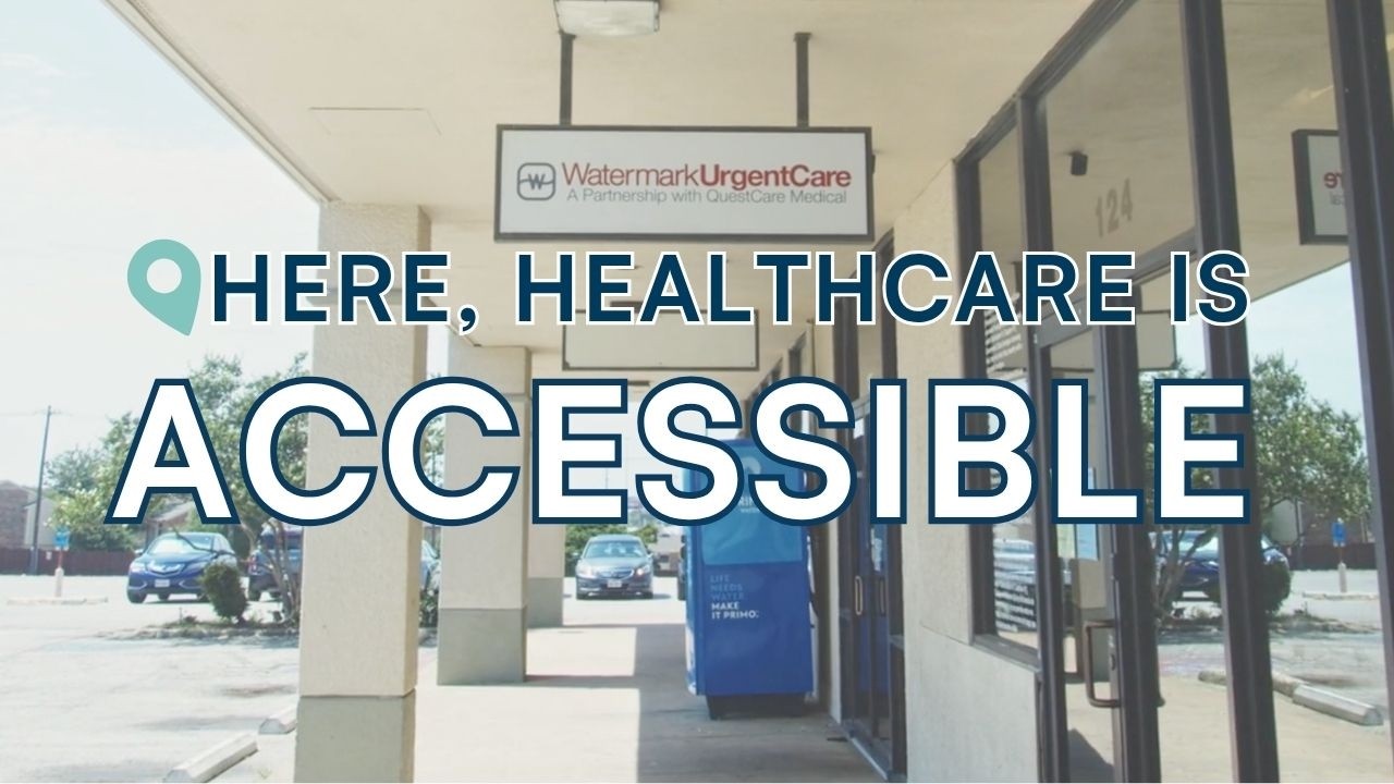 Here, healthcare is accessible.