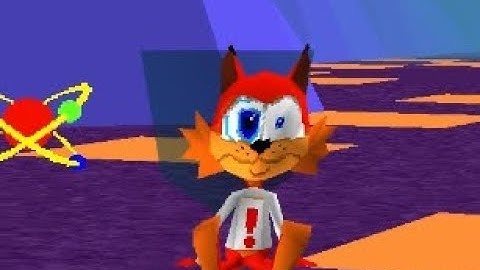 Bubsy 3D (1997) (PS1) (Gameplay)
