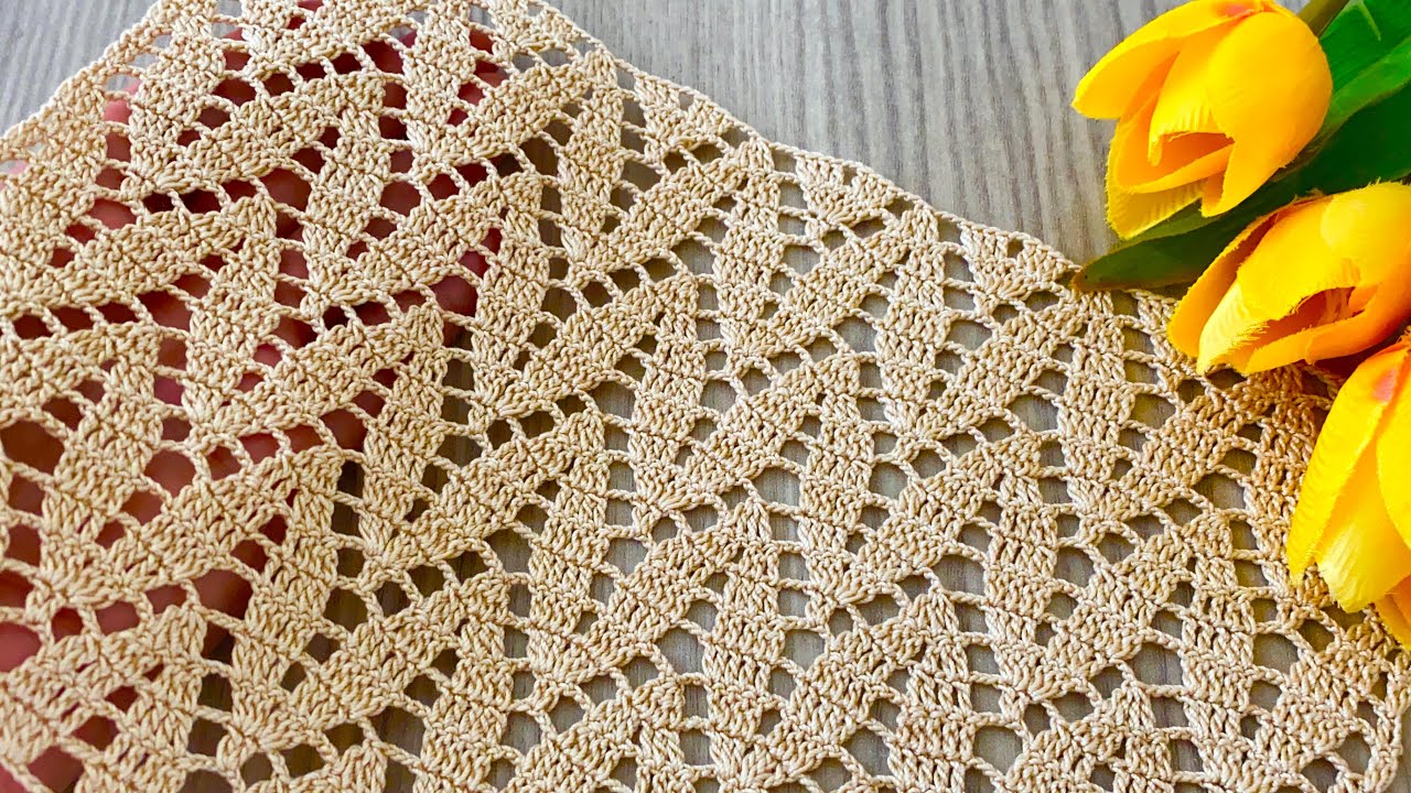 Fascinating Leaves🌿How to Make Crochet Shawl, Blouse Pattern