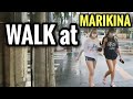 A LOVELY WALK at LIGHT RAIN in Marikina City Philippines [4K] 🇵🇭