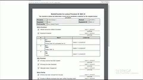 LINK360 Smart Lockout App: Reports