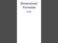 26. Dimensional formula of angle. #physics #cbse #class11 #iitjee #neet #mechanic #trending