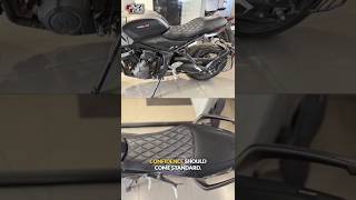 Trident 660 Low Rider Seat @SaharaSeats #trident #triumph #trident660