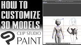 Clip Studio Paint Useful Features 3d Drawing Figures Youtube
