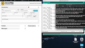Giao tiếp ESP32 và Server qua giao thức MQTT