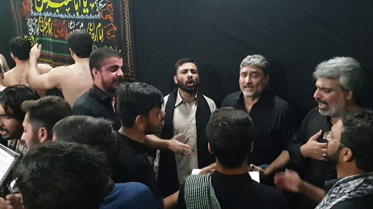 Noha - Turda weikh k Ghazi koun ronday rahy - Sangat Haji Mir Kifayat Hussain