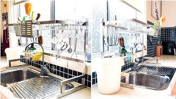 Tiết Kiệm Không Gian Nhà Bếp Với Kệ Chén Bát Thông Minh