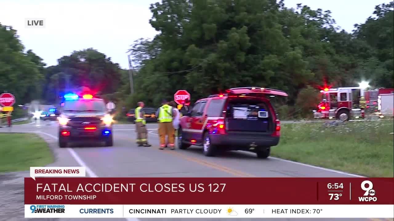 60-year-old man dead after crashing into road maintenance equipment in  Fairfield Township