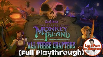 The Legend of Monkey Island (Full Playthrough | All Three Chapters)