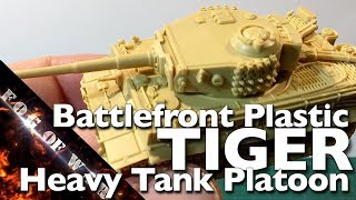 Review | Tiger Heavy Tank Platoon box set 1/100 (15mm) | Flames of War