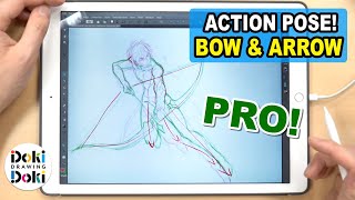 Action Pose with Bow and Arrow!｜Japanese Pro Gives Advice