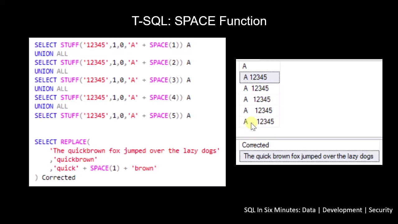 Function spaces