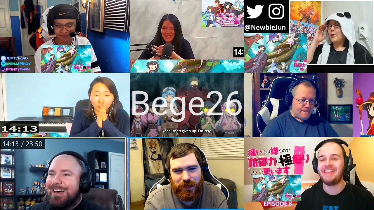 Bofuri Episode 8 Reaction Mashup