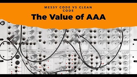 Unit Testing Tip #6  AAA