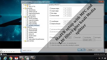 Setting up madvr with mpc player for great video and audio