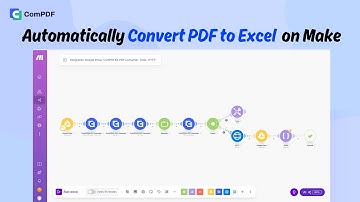 Convert PDF to Excel without Losing Formatting | Extract Table Data From PDF Automatically on Make