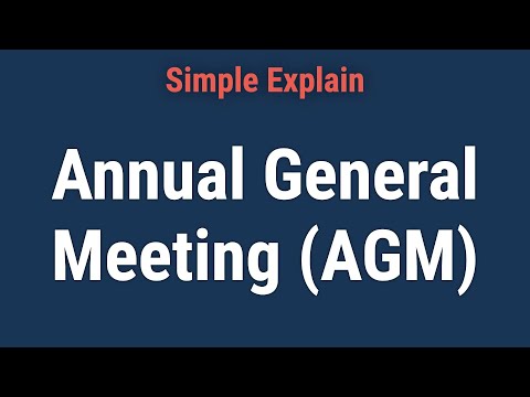 Agm Meaning In Finance