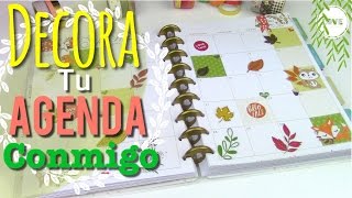 DECORA TU AGENDA CONMIGO ❤ Mes de septiembre OTOÑO  ❤  Respondiendo Pregunta