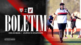 🏆É COPA DO BRASIL - BOLETIM DO DRAGÃO ATLÉTICO GOIANIENSE X ATHLETICO-PR🇹🇹🔴⚫️