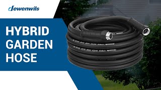 Dewenwils All-Weather Flexible & Anti-Kink Garden Hose In Black