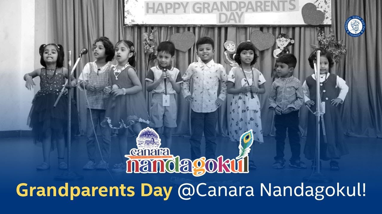 Celebrating Grandparents Day at Canara Nandagokul!