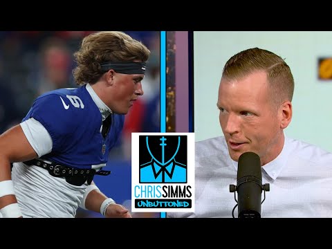 New York Giants can run 'full offense' with Jaxson Dart at QB | Chris Simms Unbuttoned | NFL on NBC