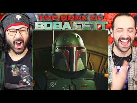 THE BOOK OF BOBA FETT TRAILER REACTION!! (Star Wars | Disney+)