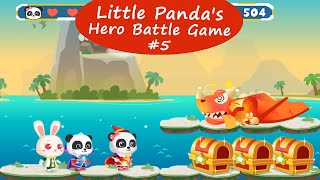 Little Panda's Hero Battle Game #5 | BabyBus Games For Kids