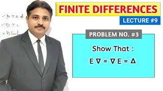 FINITE DIFFERENCES LECTURE 9 (SOLVED PROBLEM 3)