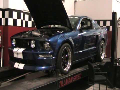 Tillman Speed SCT Dyno Tunes a 2007 Mustang GT - Dynojet 224xLC
