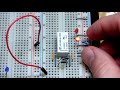 How to use actual latching relay component demonstration for DIY learning electronics