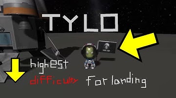 KSP How to land on Tylo