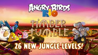 Angry Birds Rio - Timber Tumble Gameplay Trailer! Resimi