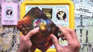 AKU401 - Day 394 #kickstarter #unbox Gypsy Cards: Quick Answers |TUTORIAL ORACLE|TAROT #walkthrough