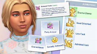 NEW TEEN EXCLUSIVE ASPIRATIONS ✏️ (drama, rivals, dares!)  | Sims 4 High School Years Gameplay