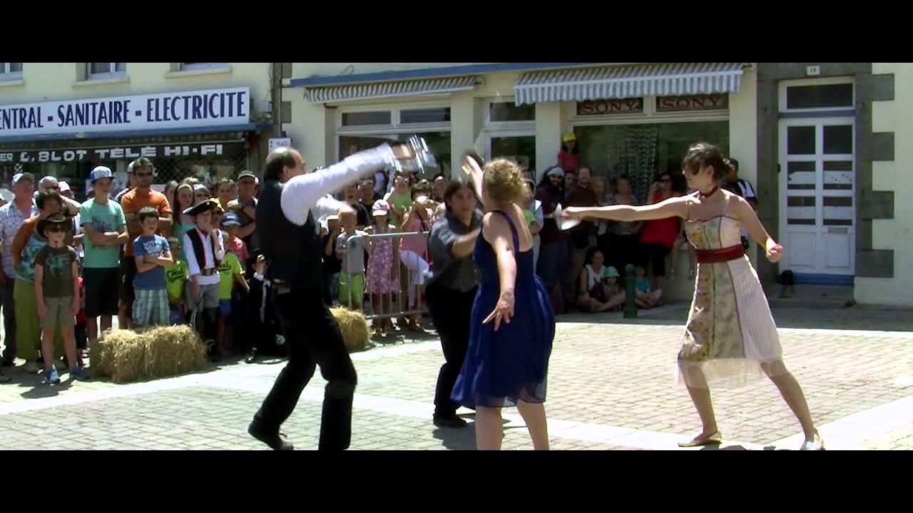 REC Escrime - Spectacle à Plemet le 14 juillet 2013 - Scène 1