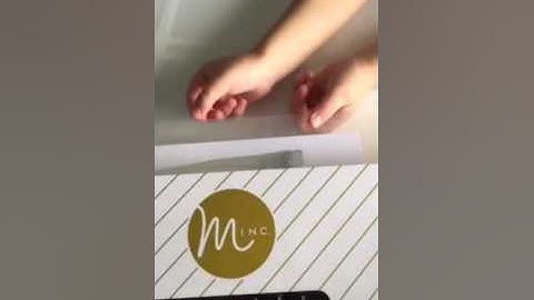 How to use the Heidi Swapp Minc Machine