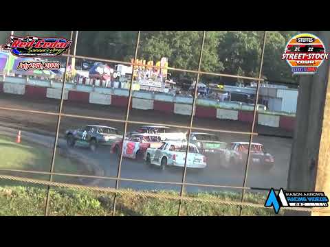 Red Cedar Speedway WISSOTA Street Stock Heats (Steffes Street Stock Tour) (7/29/22)