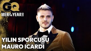 Yılın Sporcusu Galatasaray'dan Mauro Icardi Geceye Damga Vurdu | GQ Men of The Year 2023