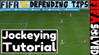 FIFA 16 Defending Tips: Jockeying Tutorial screenshot 3