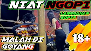 BONGKAR WARUNG KOPI S3KSI LANGGANAN SOPIR || MALAH DI ANV...