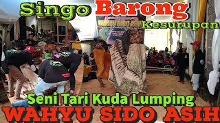 Kesurupan Singo Barong Kuda Lumping Wahyu Sido Asih Gamping Sidokumpul Patean