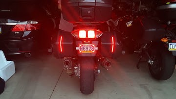 AdMore Lighting Universal Side Case LED Light Kit Installation - Yamaha FJR