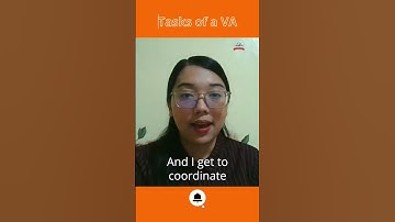 Tasks of a Virtual Assistant - Diane | Virtual Assistant Skills #VAjobsPhilippines #shorts